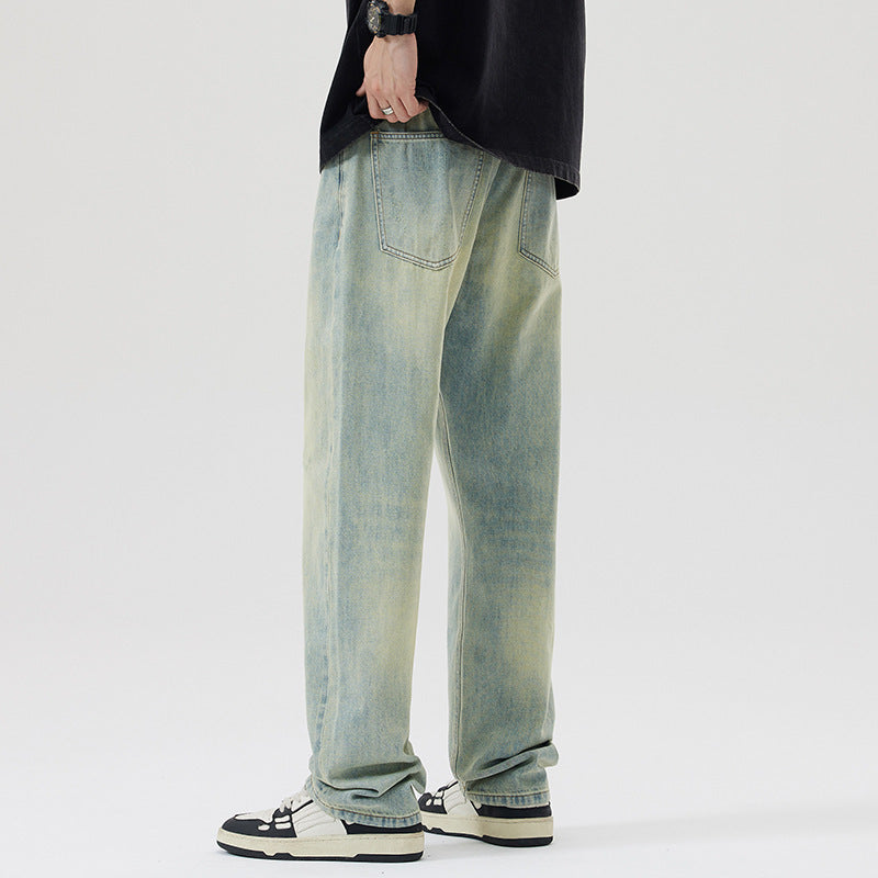 Plus Size Men's Summer New Thin Type Jeans