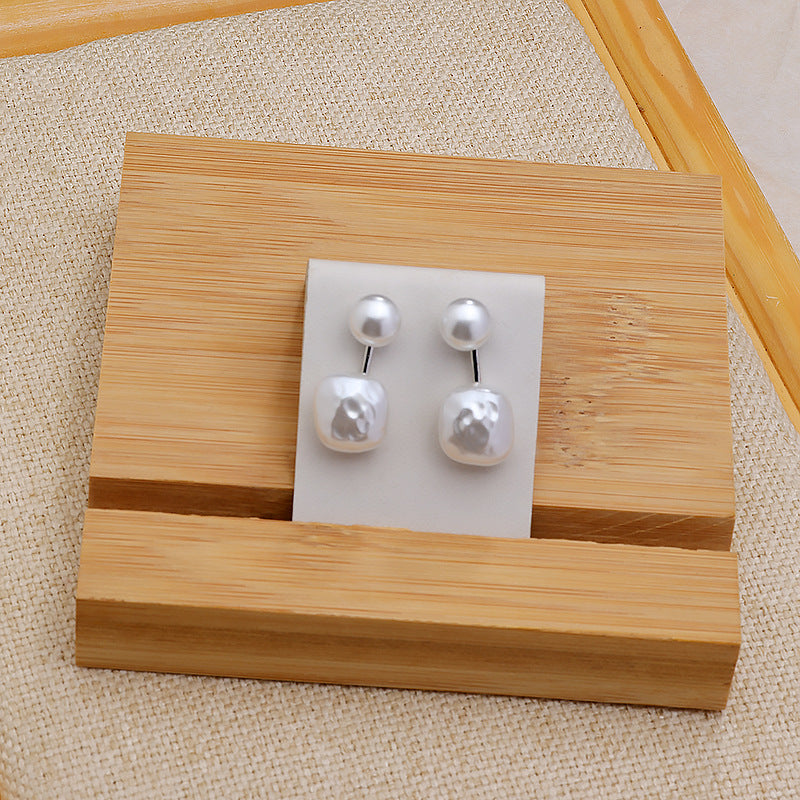 Simple French Irregular Ear Studs Korean Girl