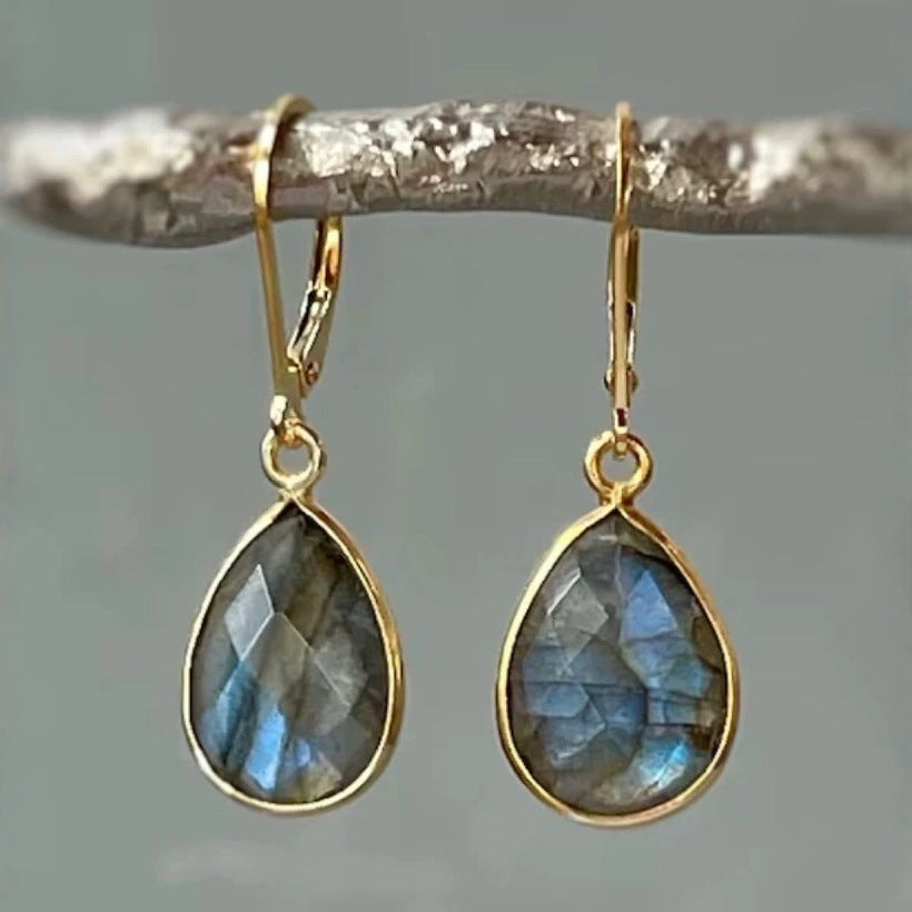 Crystal Crystal Clear Eardrops Beautiful Fashion Graceful Earrings