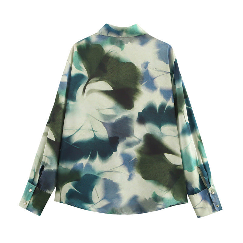 Fashion Loose Casual Retro Printed Temperament