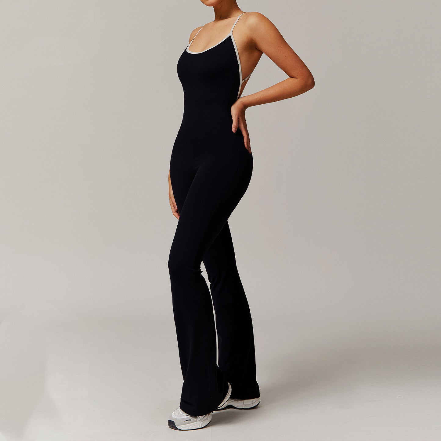 Women's Fashion Personality Sports Fitness Jumpsuit