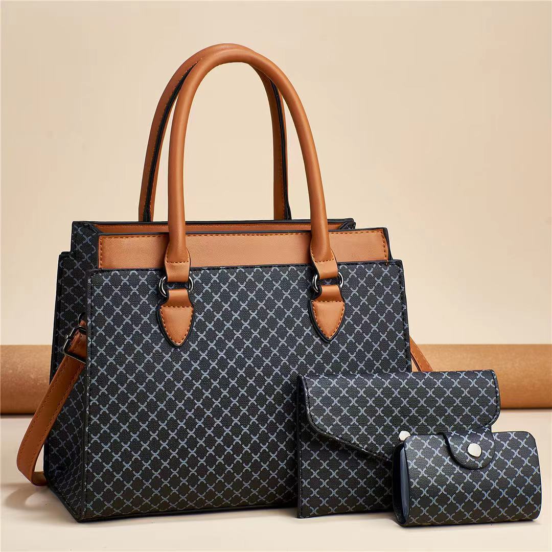 Plaid Women's Bag Suit Large Capacity Fashion