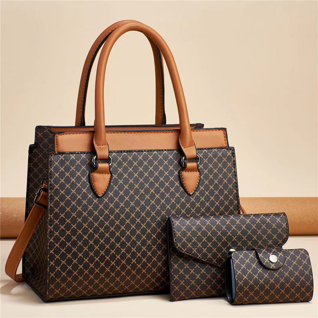 Plaid Women's Bag Suit Large Capacity Fashion