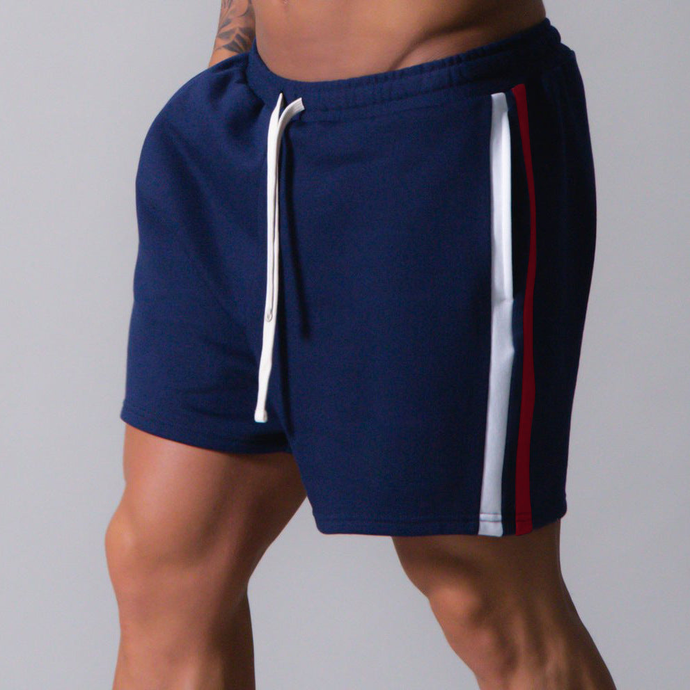 Men's Simple Running Training Breathable Stretch Casual Shorts