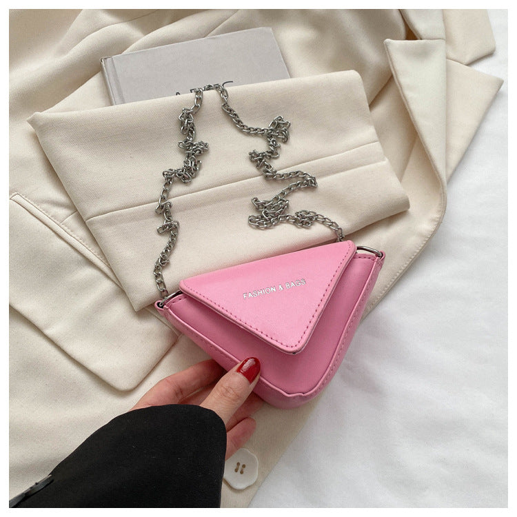 Daily Western Style Small Triangle Bag Crossbody Bag
