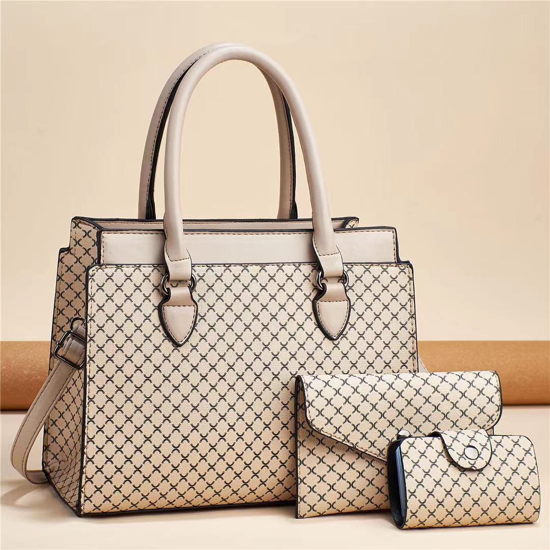 Plaid Women's Bag Suit Large Capacity Fashion