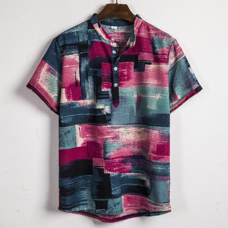 Men's Bamboo And Linen Shirt